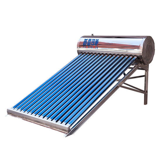 Small Frame Solar Geyser Water Heater Calentador De Agua Para Piscina 200L Non-pressure Vacuum Tube Solar Water Heater