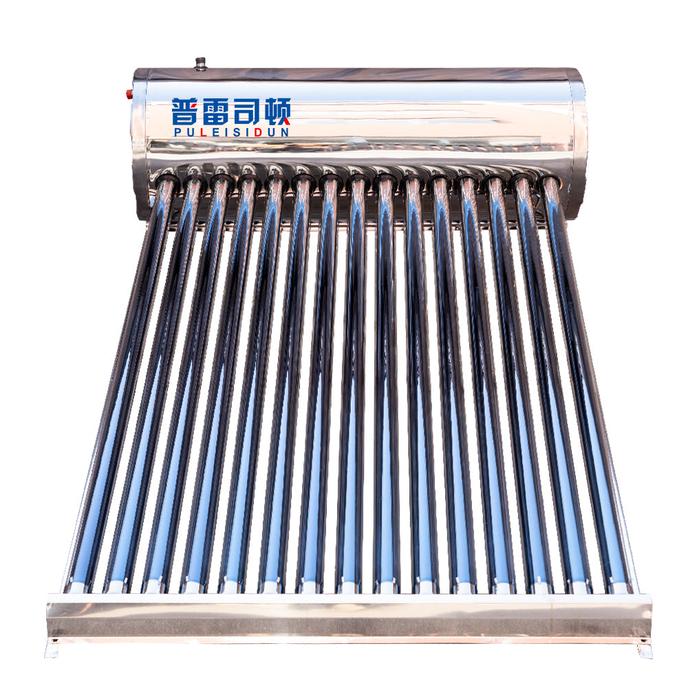 Small Frame Solar Geyser Water Heater Calentador De Agua Para Piscina 200L Non-pressure Vacuum Tube Solar Water Heater
