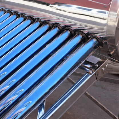 Small Frame Solar Geyser Water Heater Calentador De Agua Para Piscina 200L Non-pressure Vacuum Tube Solar Water Heater