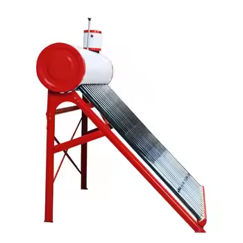 Solar Water Heater Manufacturer Export 200L Red Blue Green Color Pressureless Stainless Steel Solar Water Heater