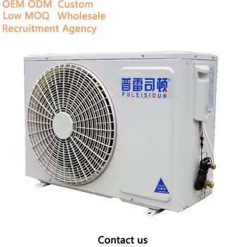 OEM Household Integrated Whole Heat Pump Air Source Compressor Water Heat Pump Household Heating Water Custom Metal 20KW