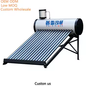 2025 New Trend Preheat Pressure-Free Color Steel Stainless Steel Solar Water Heater System