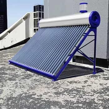 Solar Water Heater Manufacturer Export 200L Red Blue Green Color Pressureless Stainless Steel Solar Water Heater