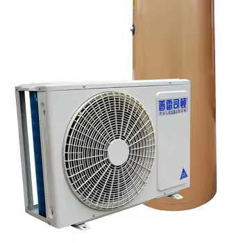 OEM Household Integrated Whole Heat Pump Air Source Compressor Water Heat Pump Household Heating Water Custom Metal 20KW